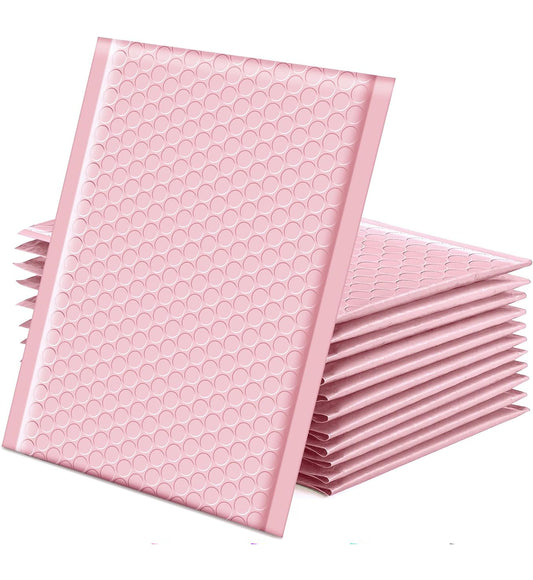 GSSPACK 6x10 Bubble-Mailer Padded Envelope | Sakura Pink