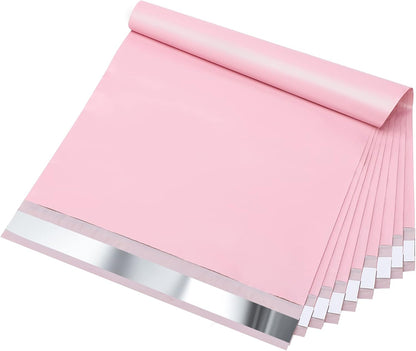 GSSPACK 10x13 Poly-Mailer-Umschlag-Versandtaschen | Sakura-Rosa