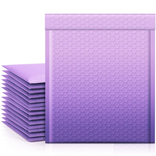 10.5x16 Bubble-Mailer Padded Envelope | Gradient Purple