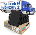 GSSUSA Black Bubble Mailers 6x10 Small Padded Envelopes 268800 Pack,Strong Adhesion Bubble Mailer Self-Seal Bubble Envelopes for Small Business