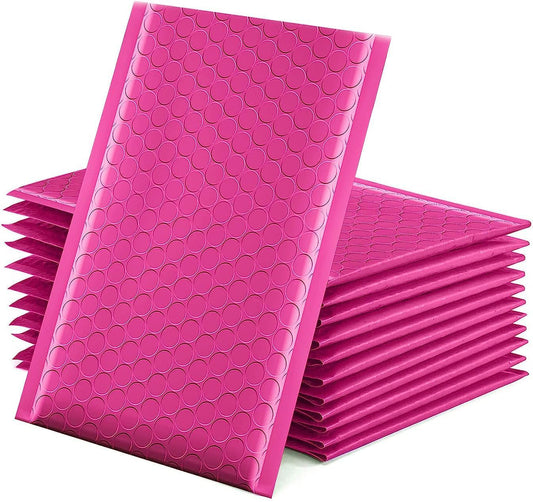 GSSPACK 6x10 Bubble-Mailer Padded Envelope | Hot Pink
