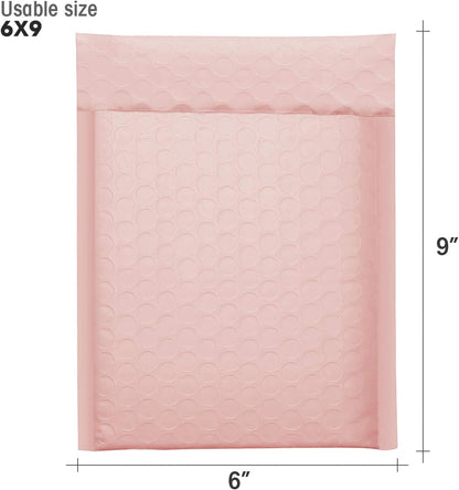 GSSPACK 6x10 Bubble-Mailer Padded Envelope | Sakura Pink