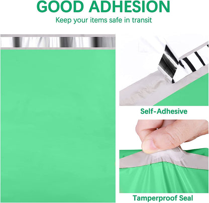 14.5x19 Poly-Mailer Envelope Shipping Bags | Green