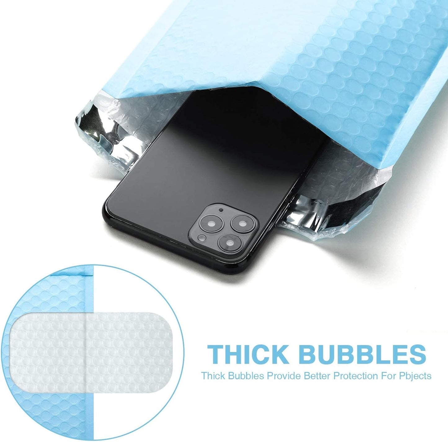 GSSPACK 6x10 Bubble-Mailer Padded Envelope | Blue