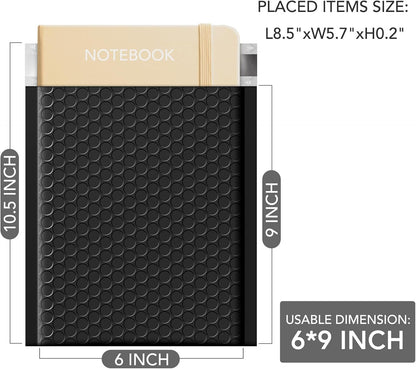 GSSUSA Black Bubble Mailers 6x10 Small Padded Envelopes 268800 Pack,Strong Adhesion Bubble Mailer Self-Seal Bubble Envelopes for Small Business