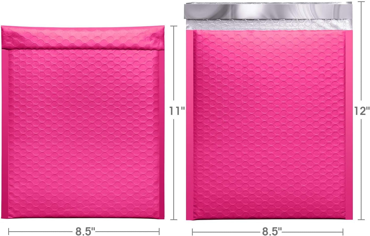 GSSPACK 8.5x12 Bubble-Mailer Padded Envelope | Hot Pink