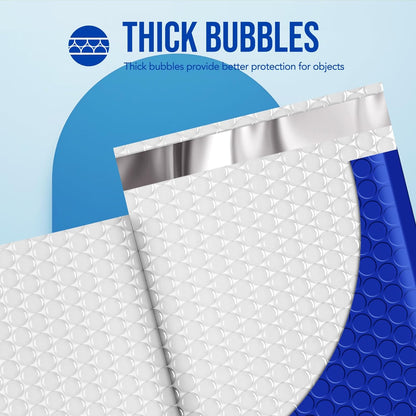 GSSPACK 10.5x16 Bubble-Mailer Padded Envelope | Royal Blue