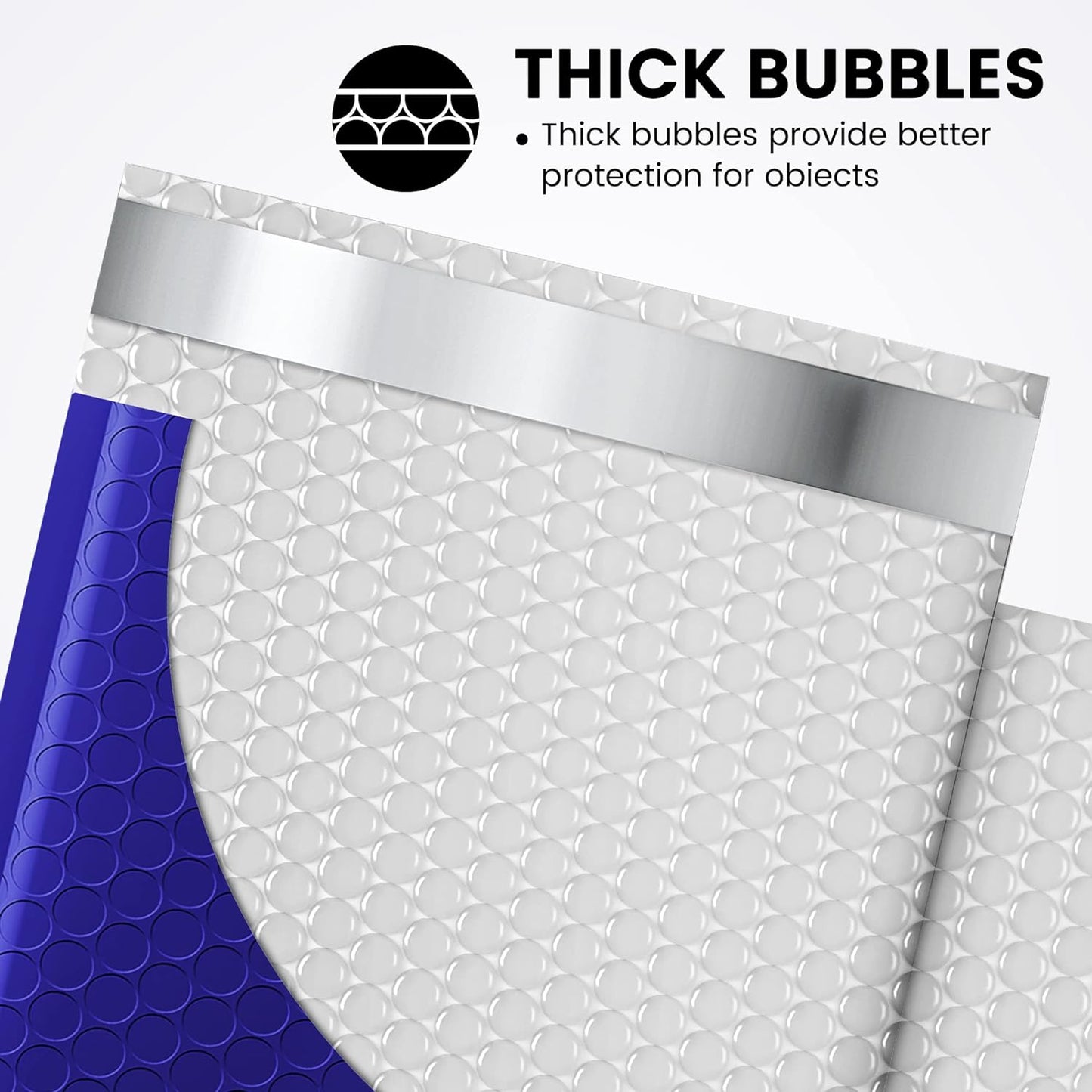 GSSPACK 6x10 Bubble-Mailer Padded Envelope | Royal Blue