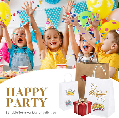 10x5x13 Inch Kraft Paper Gift Bags