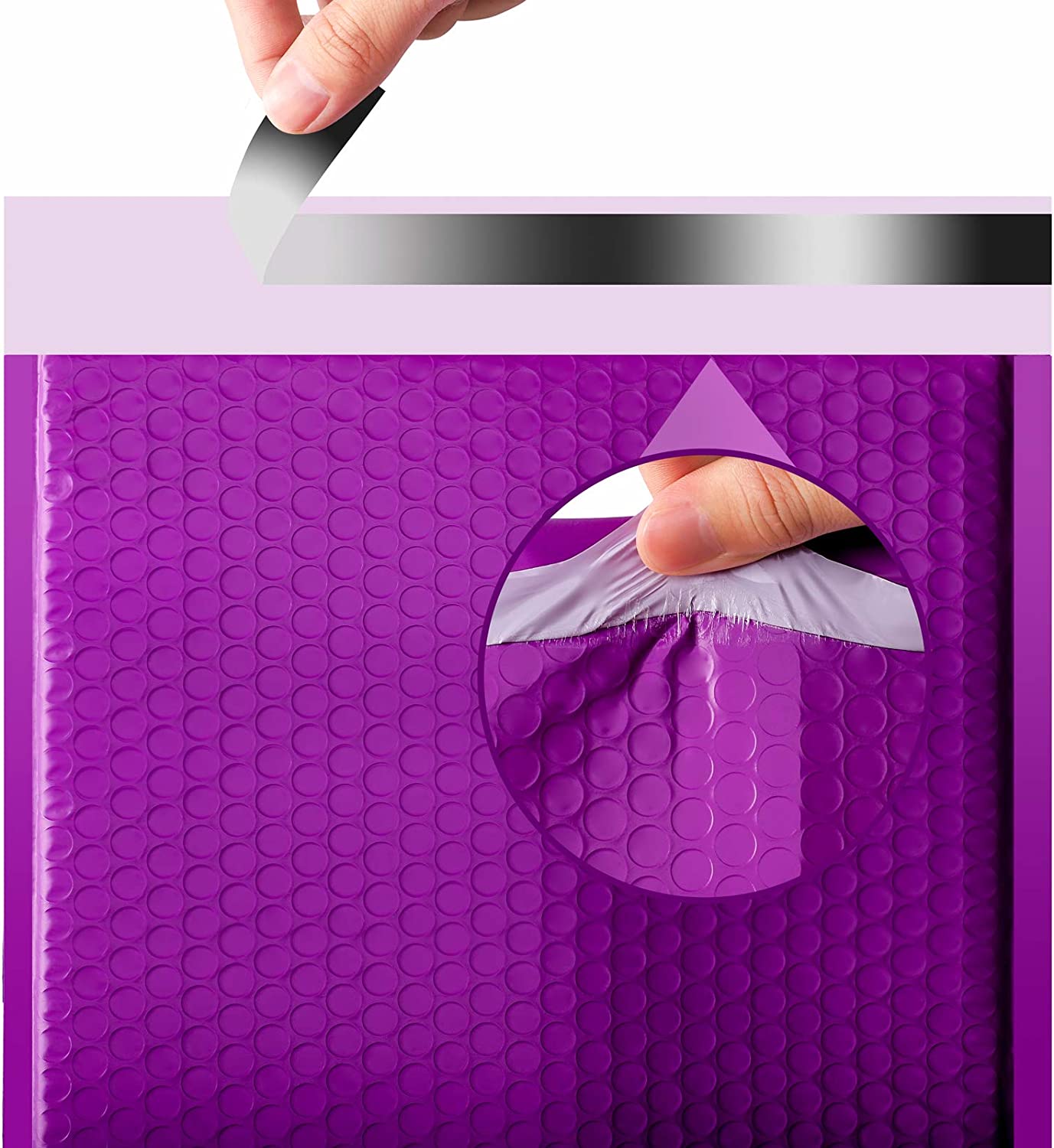 GSSPACK 10.5x16 Bubble-Mailer Padded Envelope | Purple