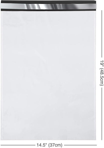 GSSPACK 14.5x19 Poly-Mailer Envelope Shipping Bags | White