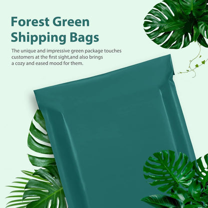 GSSPACK 19x24 Poly-Mailer Envelope Shipping Bags | Forest Green