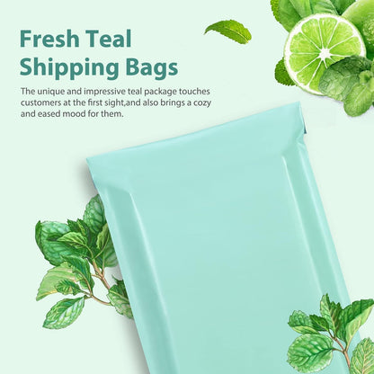 GSSPACK 10x13 Poly-Mailer Envelope Shipping Bags | Teal