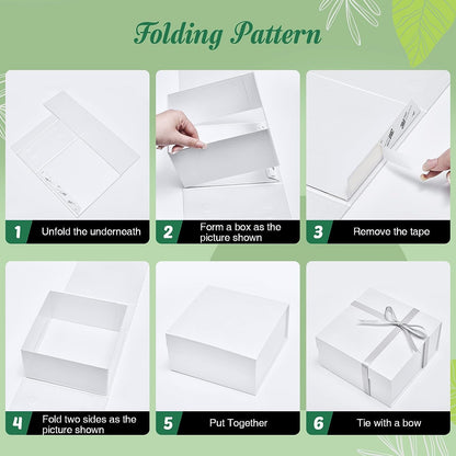8x8x4 Inch Magnetic Gift Boxes