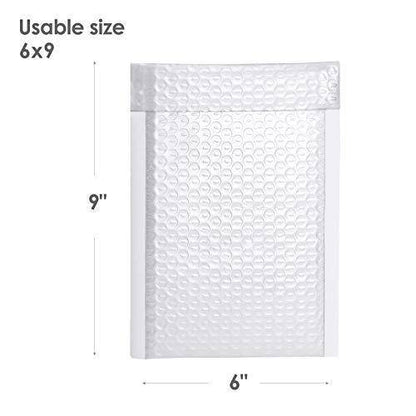 6x10 Bubble-Mailer Padded Envelope | White