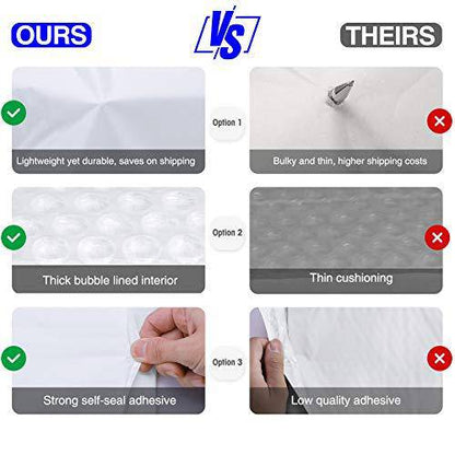 6x10 Bubble-Mailer Padded Envelope | White