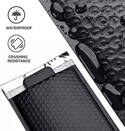 6x10 Bubble-Mailer Padded Envelope | Black