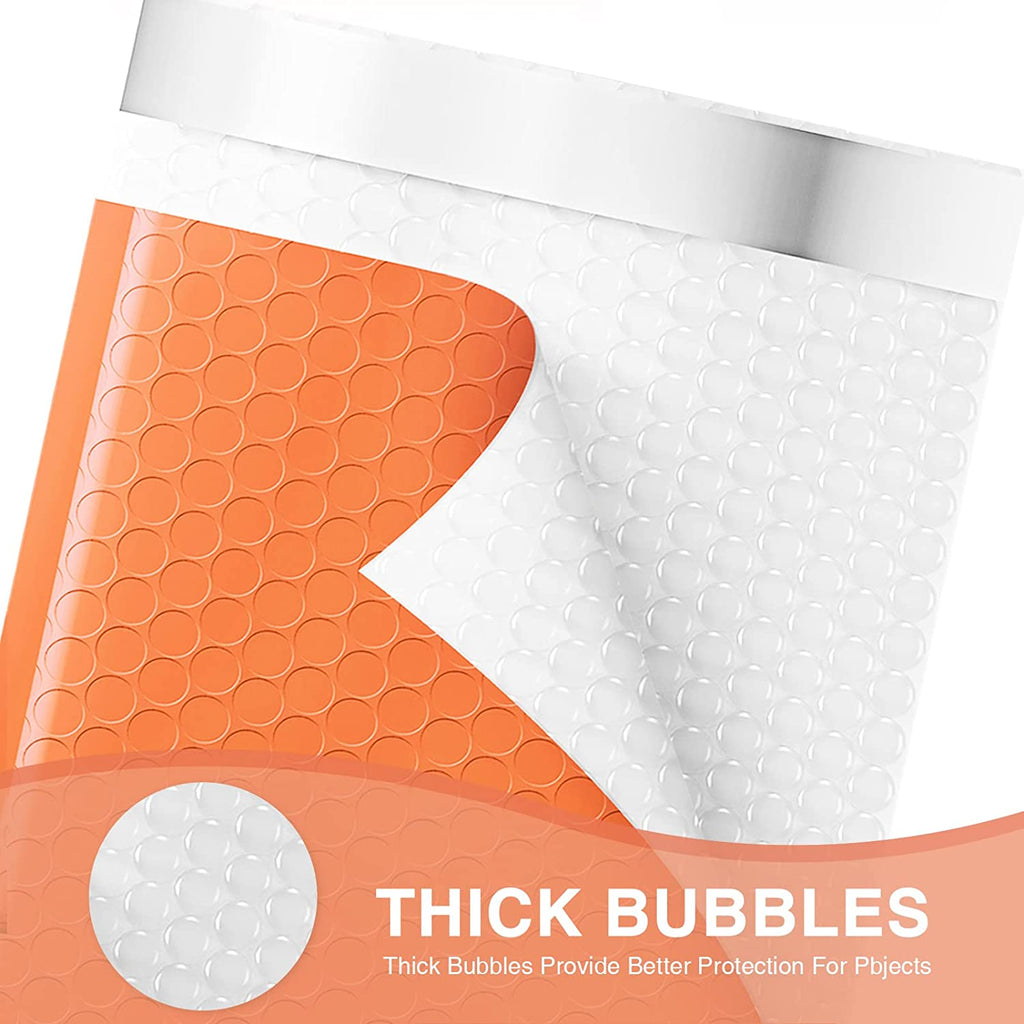 6x10 Bubble-Mailer Padded Envelope | Orange