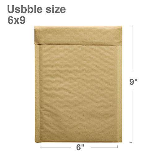 6x10  Kraft Bubble-Mailer Padded Envelope | Natural