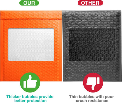 8.5x12 Bubble-Mailer Padded Envelope | Orange