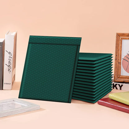 8.5x12 Bubble-Mailer Padded Envelope | Forest Green