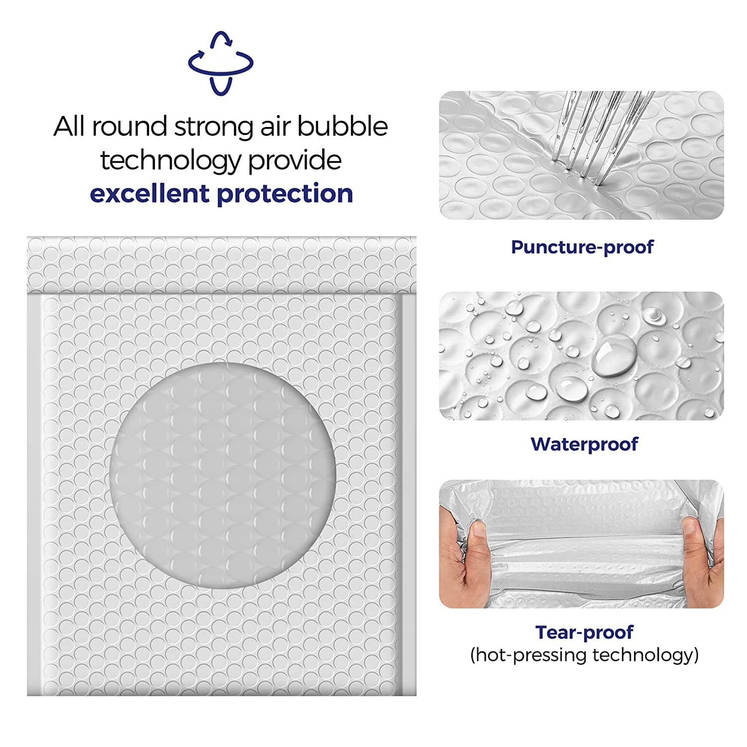 8.5x12 Inch Bubble Mailers