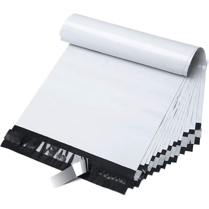 9x12 Poly-Mailer Envelope Shipping Bags | White