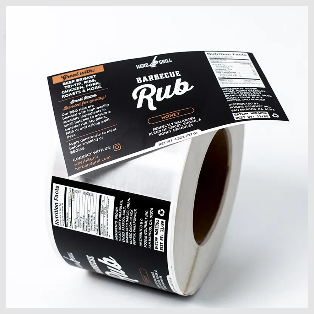 Custom Roll Labels