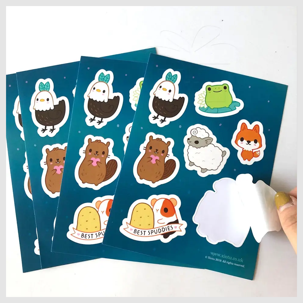 Stickers sheets