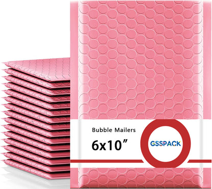 GSSPACK 6x10 Inch Bubble Mailers